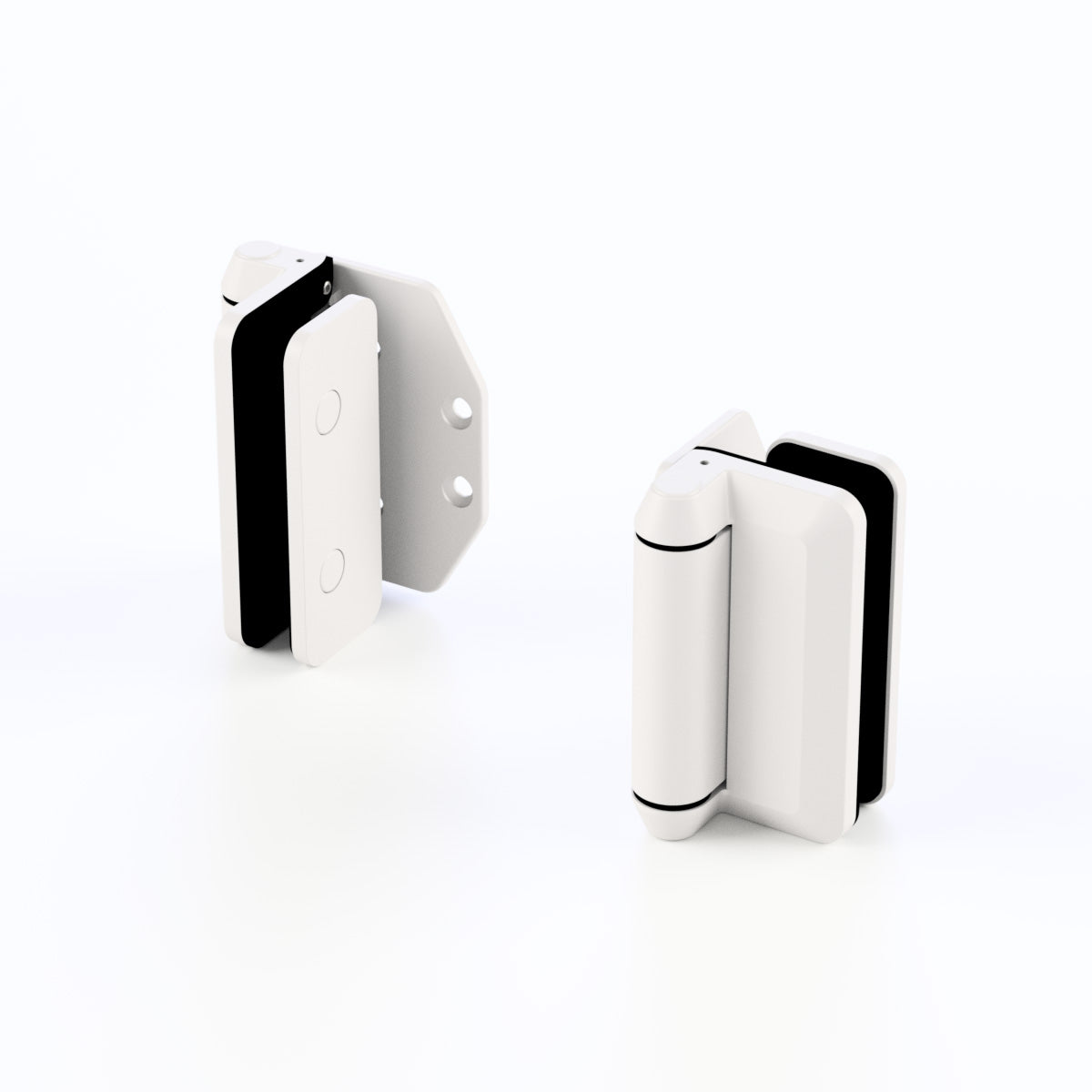Surf Glass To Wall Soft Close Hinge