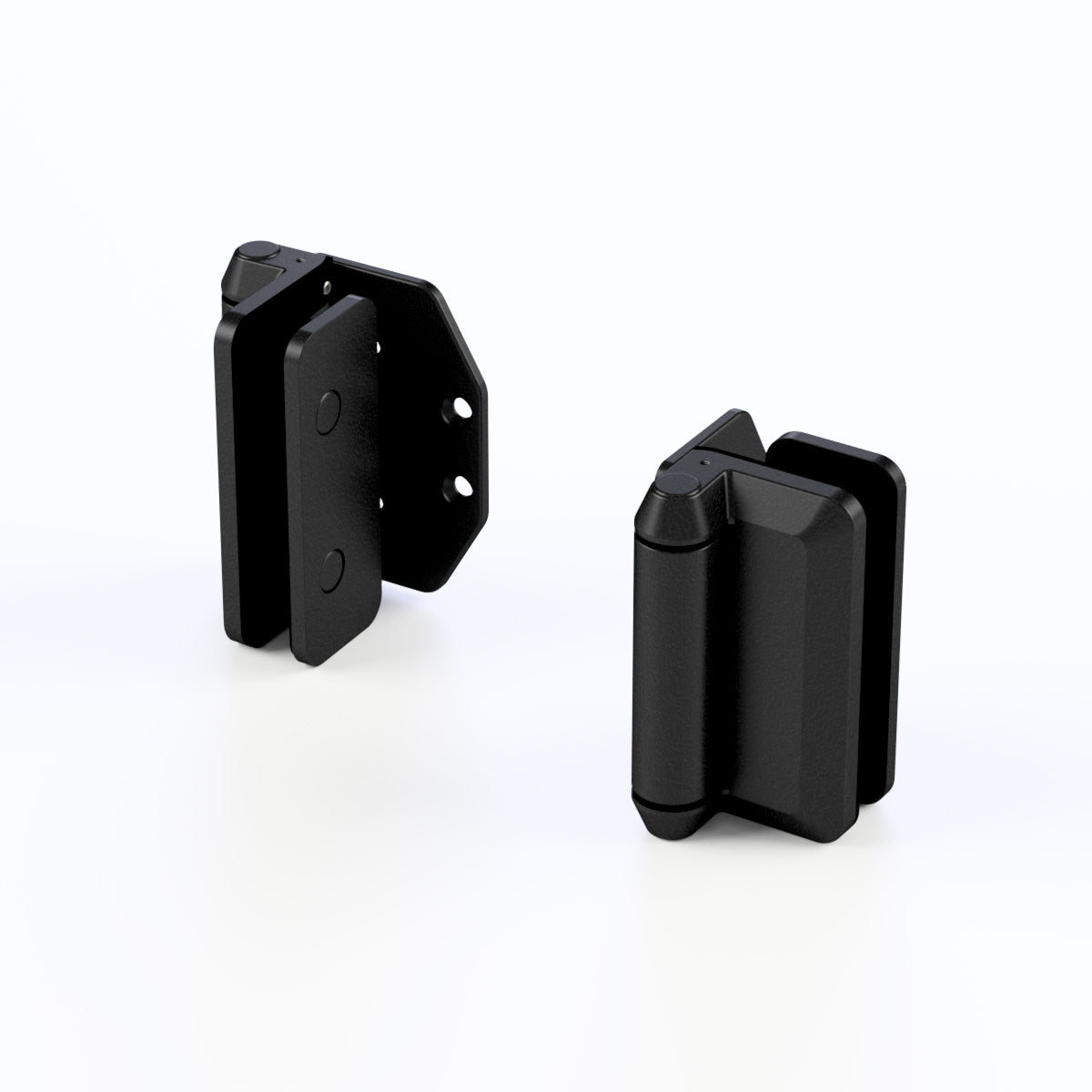 Surf Glass To Wall Soft Close Hinge